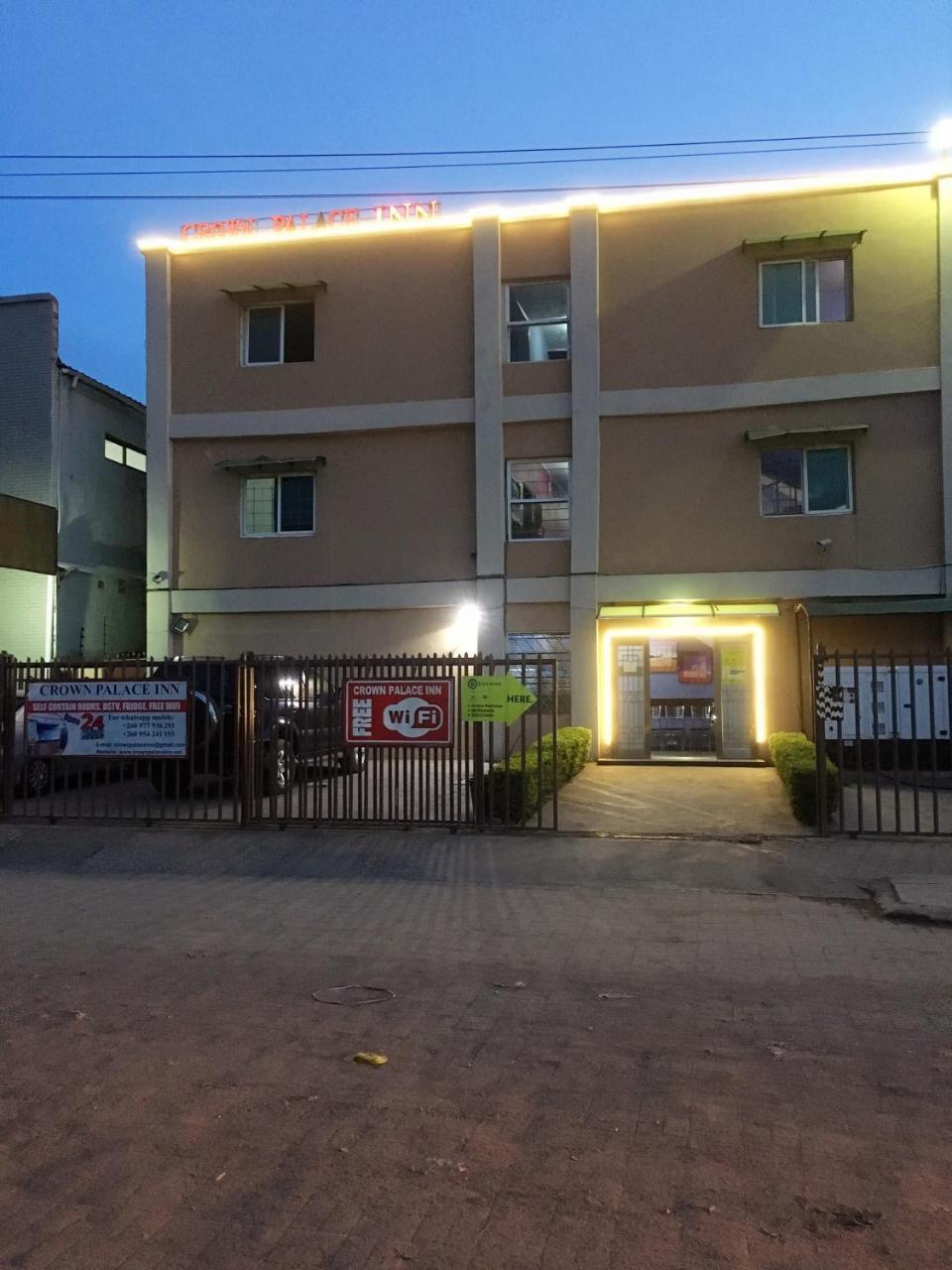 Crown Palace Inn Lusaka Exterior photo